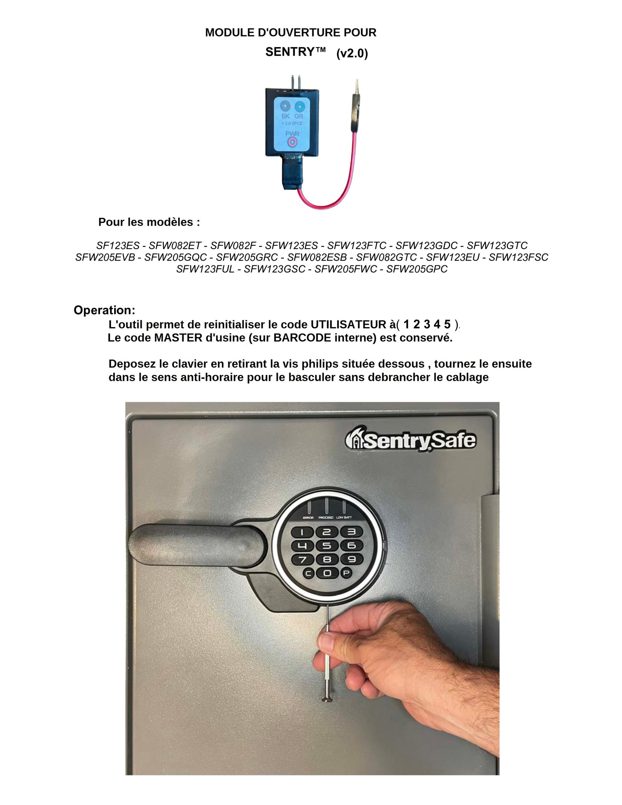 Insert SENTRY & Master électronique open black box level – Image 3