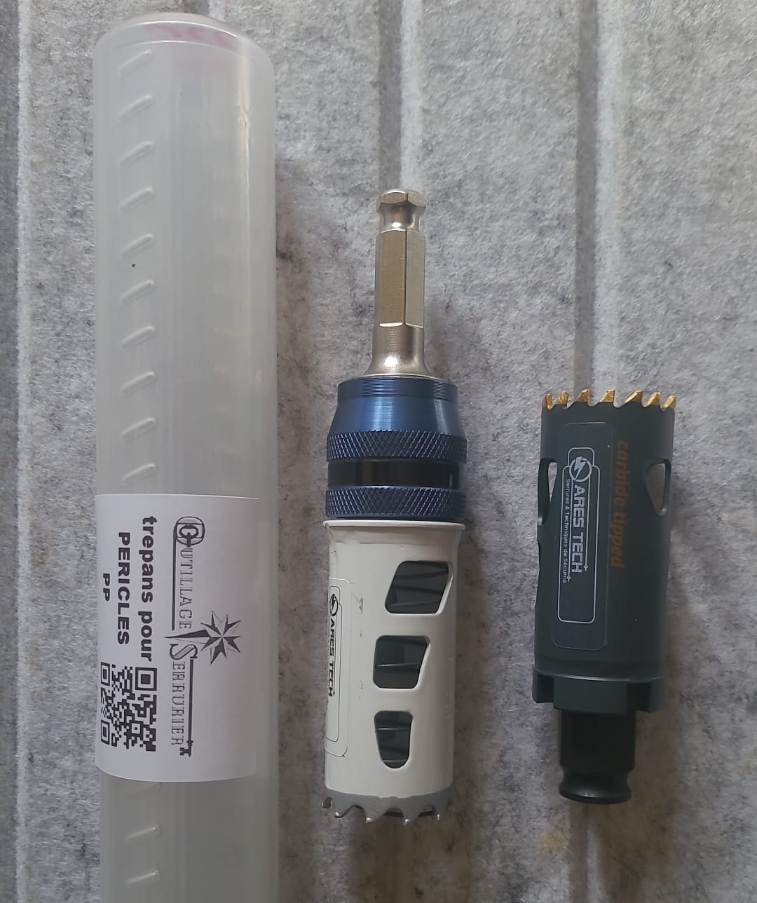 Trépans PER-1 carbure long POUR sûreté PERICLES et vigie-vigimobil – Image 2