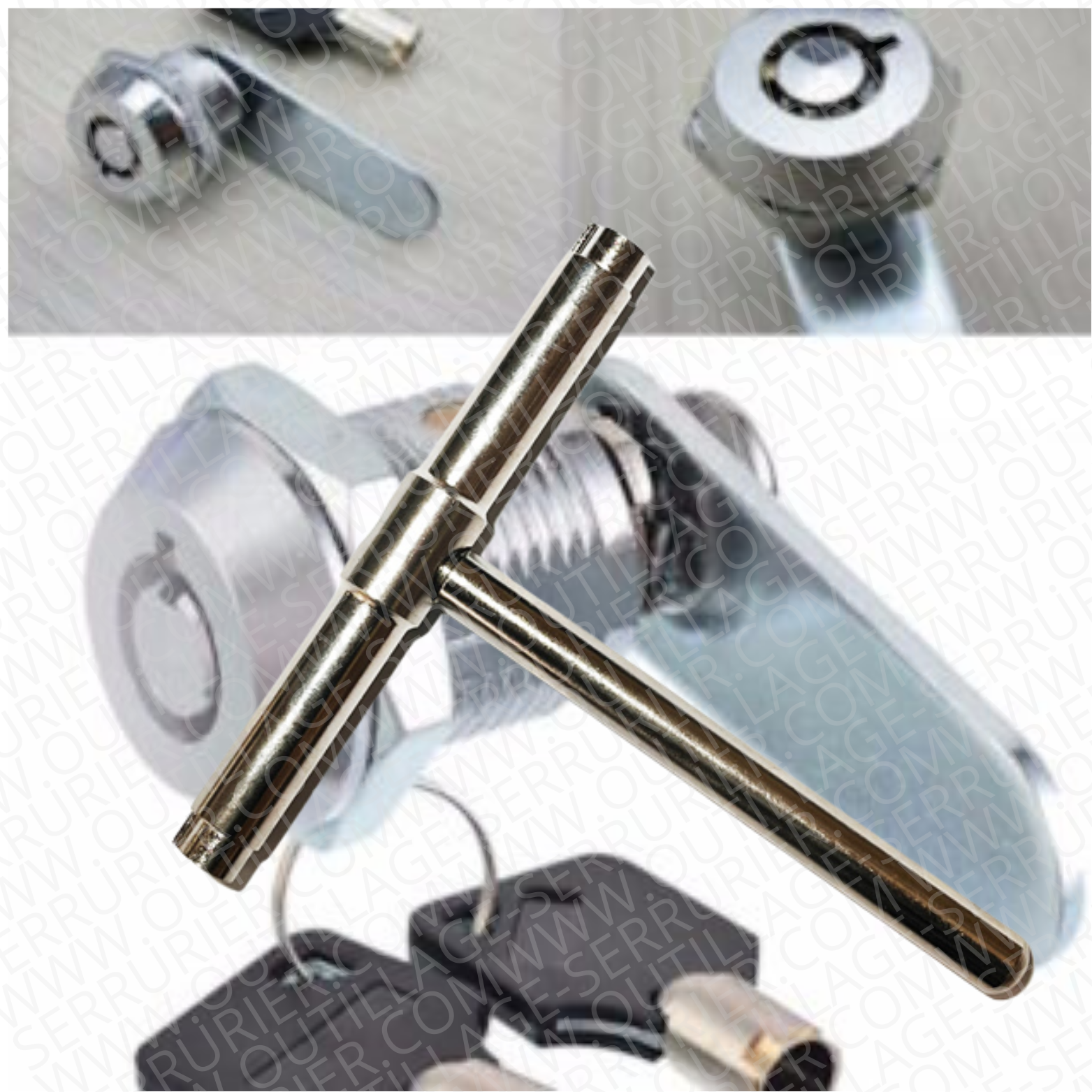 Forceur pour sûreté tubulaire