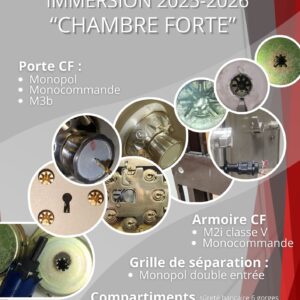 Reservation - immersion 2026 - chambre forte