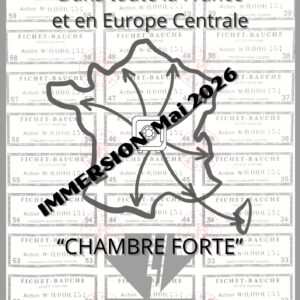Solde FINAL- immersion mai 2026 - chambre forte
