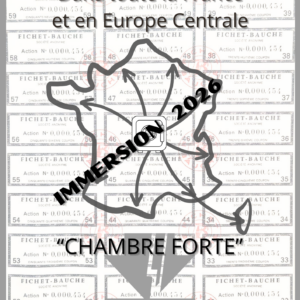Solde FINAL- immersion 2026 - chambre forte