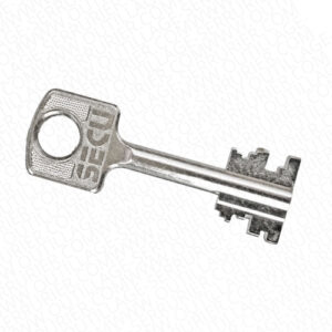 clé Duplicata double panneton pour coffre  Burg-Wachter