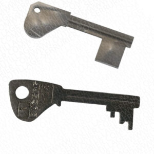 clé Duplicata double panneton pour coffre DUCERF 5 profil G