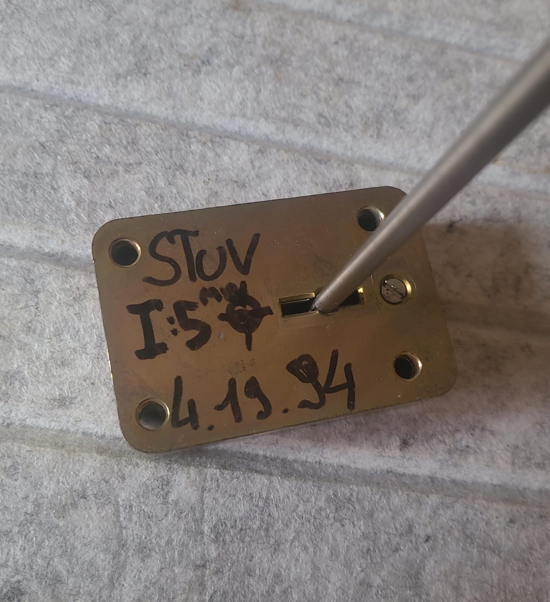 key Pass STUV 94- 11 lever Ulti'pass : clef de réparation-class B lock – Image 3